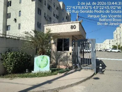 Apartamento com 2 Quartos à venda, 41m² no São Vicente, Belford Roxo