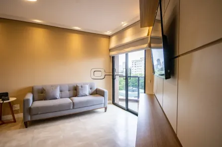 Apartamento com 1 Quarto para alugar, 44m² no Itaim Bibi, São Paulo