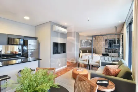 Apartamento com 1 Quarto para venda ou aluguel, 65m² no Vila Olímpia, São Paulo