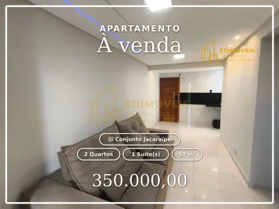 Apartamento com 2 Quartos à venda, 50m² no Conjunto Jacaraípe, Serra
