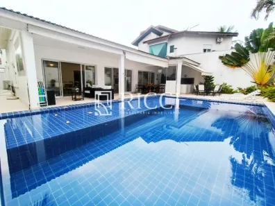 Casa de Condomínio com 6 Quartos à venda, 422m² no Jardim Acapulco, Guarujá