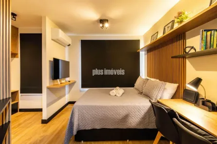 Apartamento com 1 Quarto para alugar, 21m² no Campo Belo, São Paulo