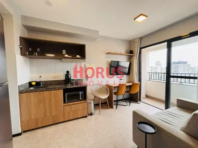 Apartamento com 1 Quarto para alugar, 27m² no Água Branca, São Paulo