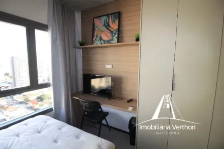 Apartamento com 1 Quarto para alugar, 19m² no Vila Clementino, São Paulo