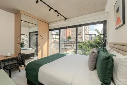 Flat com 1 Quarto para alugar, 25m² no Bela Vista, São Paulo
