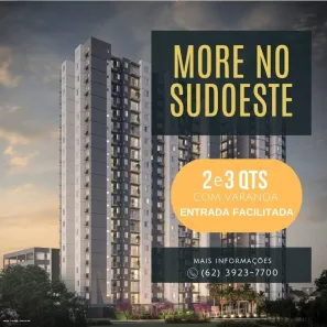 Apartamento com 2 Quartos à venda, 42m² no Setor Sudoeste, Goiânia
