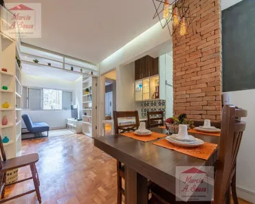Apartamento com 1 Quarto para alugar, 53m² no Bela Vista, São Paulo