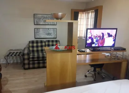 Flat com 1 Quarto para alugar, 30m² no Itaim Bibi, São Paulo