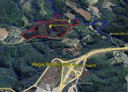 Fazenda/Sítio à venda, 20000m² no Área Rural, Campina Grande do Sul