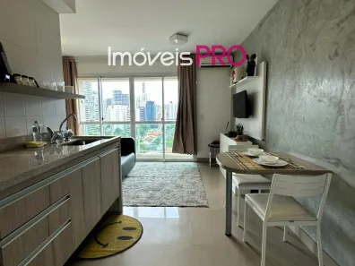 Apartamento com 1 Quarto para alugar, 31m² no Brooklin Paulista, São Paulo