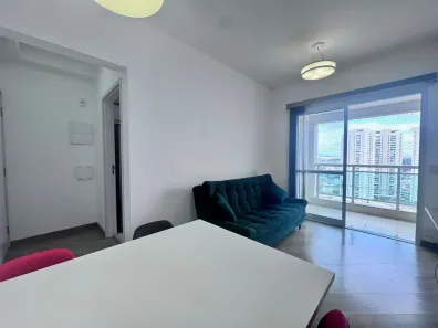 Apartamento com 1 Quarto para alugar, 49m² no Vila Mogilar, Mogi das Cruzes