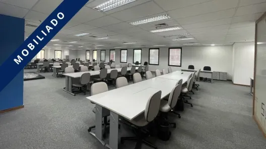 Sala Comercial para alugar, 644m² no Cidade Monções, São Paulo