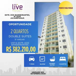 Apartamento com 2 Quartos à venda, 60m² no Jacarepaguá, Rio de Janeiro