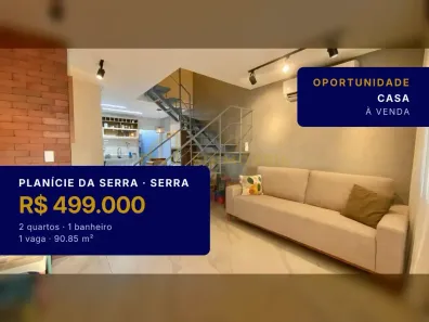 Casa com 2 Quartos à venda, 90m² no Planície da Serra, Serra