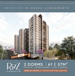 Apartamento com 2 Quartos à venda, 57m² no Parque Campolim, Sorocaba