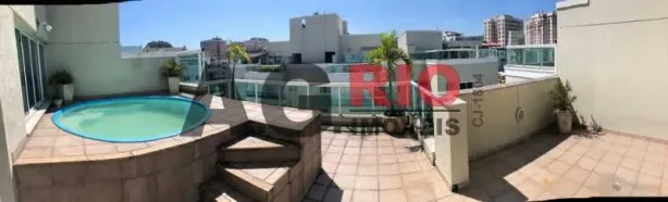 Cobertura com 2 Quartos para alugar, 154m² no Jacarepaguá, Rio de Janeiro