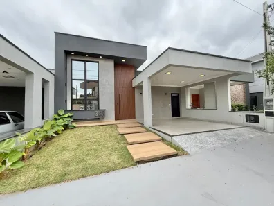 Casa com 3 Quartos para alugar, 176m² no Condomínio Residencial Tecoara, Taubaté