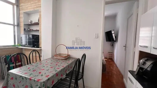 Apartamento com 1 Quarto para alugar, 44m² no Boqueirão, Santos