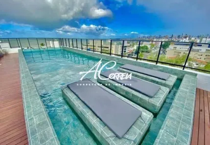 Flat com 1 Quarto à venda, 29m² no Jardim Oceania, João Pessoa