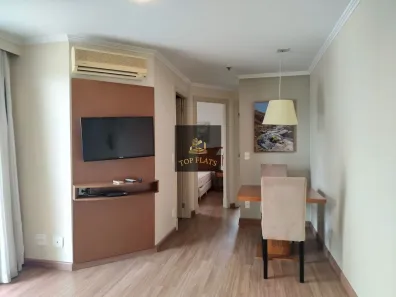 Flat com 1 Quarto para alugar, 50m² no Vila Olímpia, São Paulo
