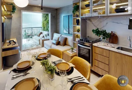 Apartamento com 2 Quartos à venda, 53m² no Belenzinho, São Paulo
