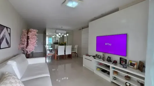 Apartamento com 3 Quartos para venda ou aluguel, 120m² no Barra da Tijuca, Rio de Janeiro