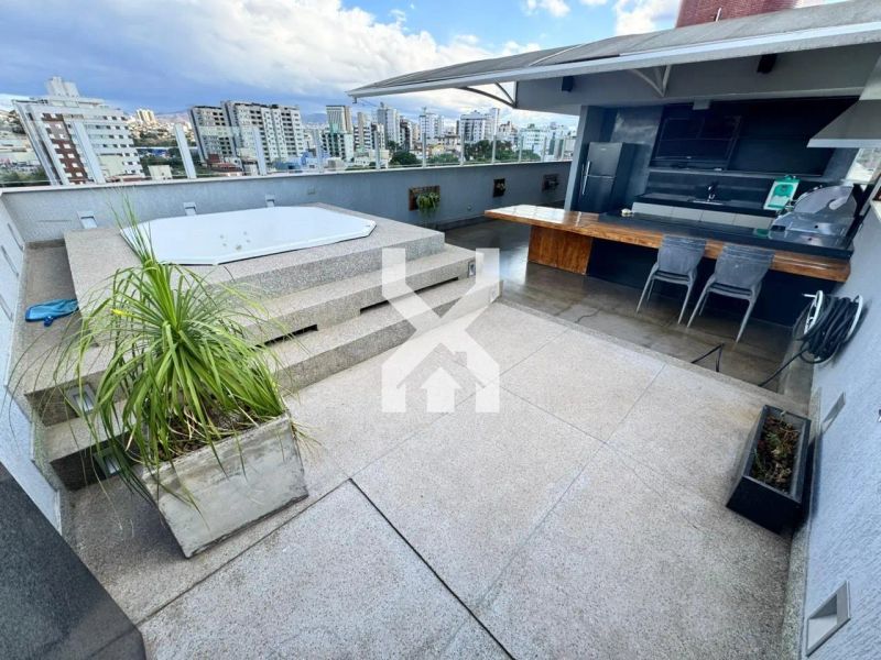 Cobertura com 4 quartos — Palmares, Belo Horizonte