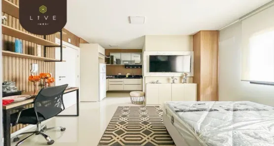 Apartamento com 1 Quarto à venda, 27m² no Centro, Curitiba