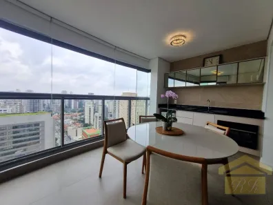 Apartamento com 2 Quartos para alugar, 82m² no Jardim das Acácias, São Paulo