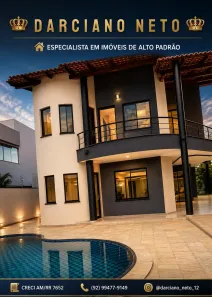Casa de Condomínio com 5 Quartos para alugar, 480m² no Ponta Negra, Manaus