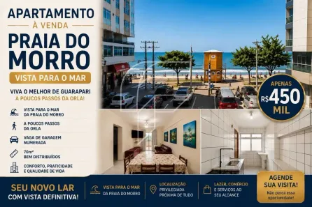 Apartamento com 2 Quartos à venda, 70m² no Praia do Morro, Guarapari