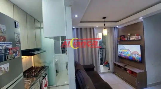 Apartamento com 3 Quartos à venda, 63m² no Cocaia, Guarulhos
