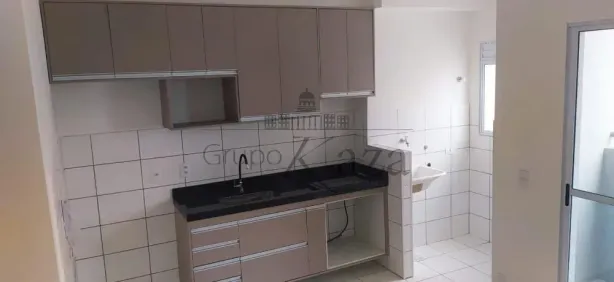 Apartamento com 2 Quartos para alugar, 49m² no Condomínio Residencial Colinas do Paratehy, São José dos Campos