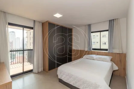 Apartamento com 1 Quarto para alugar, 32m² no Indianópolis, São Paulo