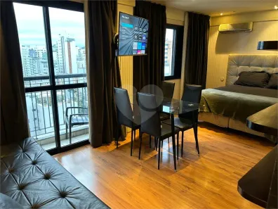 Apartamento com 1 Quarto para alugar, 34m² no Indianópolis, São Paulo