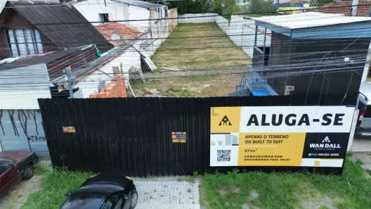 Lote/Terreno para alugar, 811m² no Centro, São José dos Pinhais