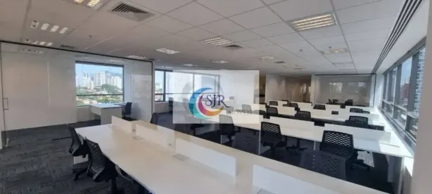 Sala Comercial para alugar, 533m² no Cidade Monções, São Paulo