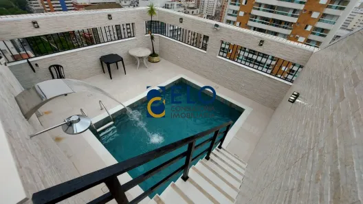 Cobertura com 3 Quartos à venda, 220m² no Pompéia, Santos