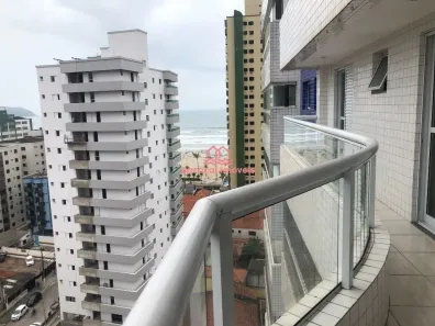 Apartamento com 2 Quartos para alugar, 84m² no Guilhermina, Praia Grande