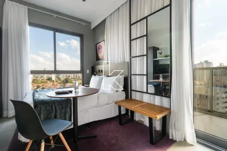 Apartamento com 1 Quarto para alugar, 25m² no Vila Olímpia, São Paulo