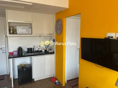 Flat com 1 Quarto para alugar, 26m² no Indianópolis, São Paulo