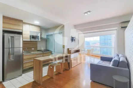 Apartamento com 1 Quarto à venda, 50m² no Cidade Monções, São Paulo
