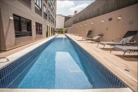 Apartamento com 1 Quarto para alugar, 30m² no Mirandópolis, São Paulo