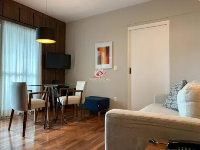 Apartamento com 1 Quarto para alugar, 46m² no Brooklin Paulista, São Paulo