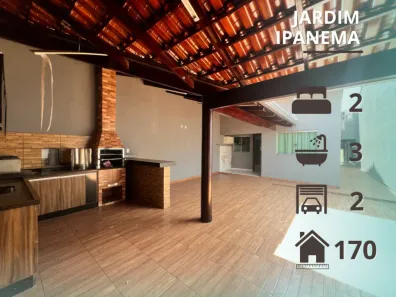 Casa com 2 Quartos à venda, 170m² no Jardim Ipanema - 1º Complemento, Aparecida de Goiânia