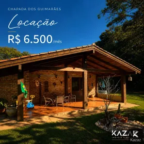 Fazenda/Sítio com 4 Quartos para alugar, 393m² no , Chapada dos Guimarães