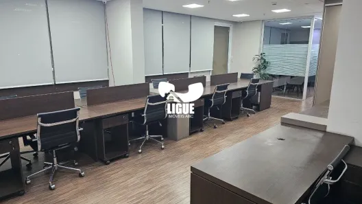 Sala Comercial para alugar, 101m² no Novo Homero Thon, Santo André