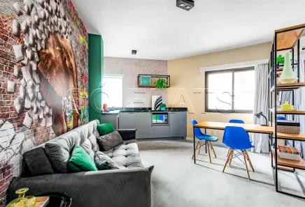 Flat com 1 Quarto à venda, 29m² no Jardim Paulista, São Paulo
