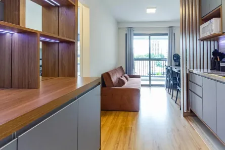 Kitnet com 1 Quarto à venda, 31m² no Indianópolis, São Paulo
