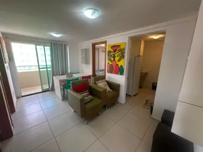 Apartamento com 1 Quarto para alugar, 60m² no Tambaú, João Pessoa